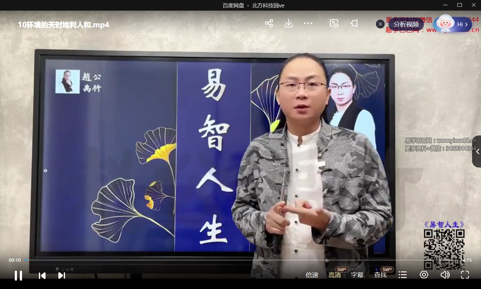 赵公禹竹 易智人生34集