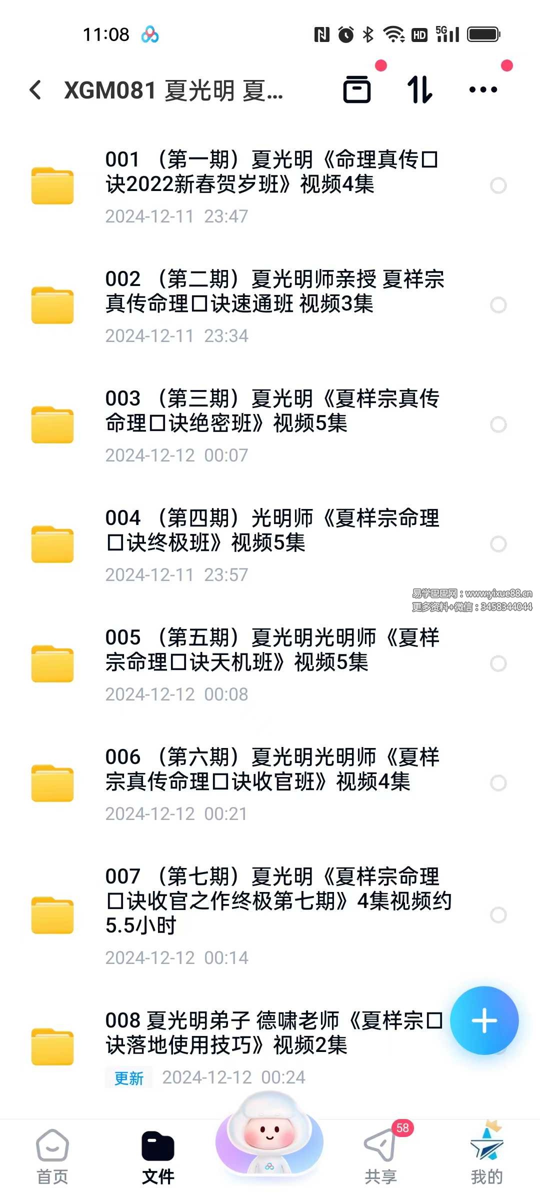 夏光明 夏样宗口诀12套合集