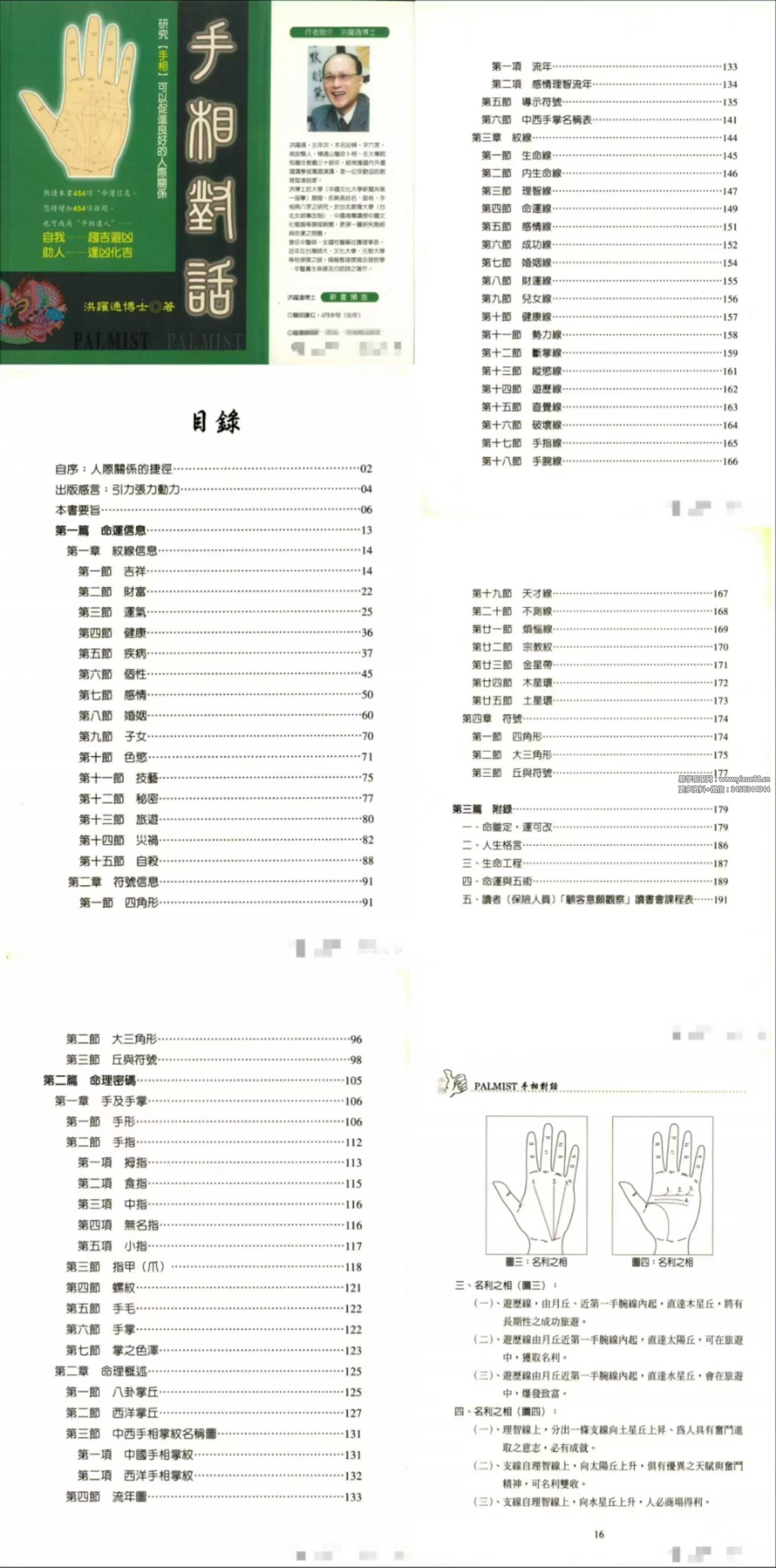 洪躍通博士《手相对话》194页