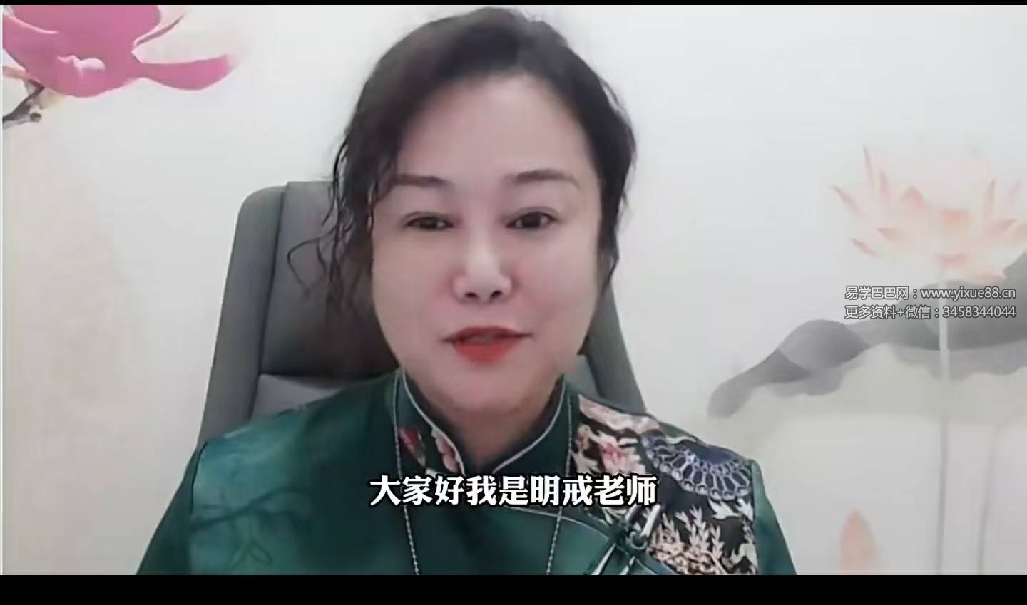 通艺门国学明戒老师-环境能量学9集