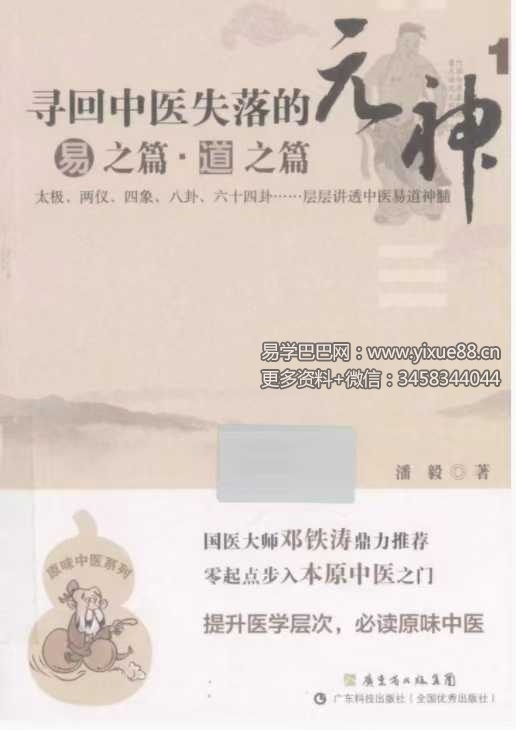 潘毅《寻回中医失落的元神-易之篇·道之篇》435页