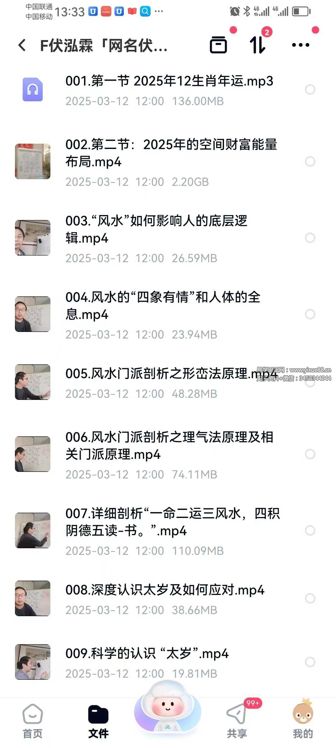 伏泓霖（网名伏羲后人）2025年十二生肖年运与空间财富能量布局26集