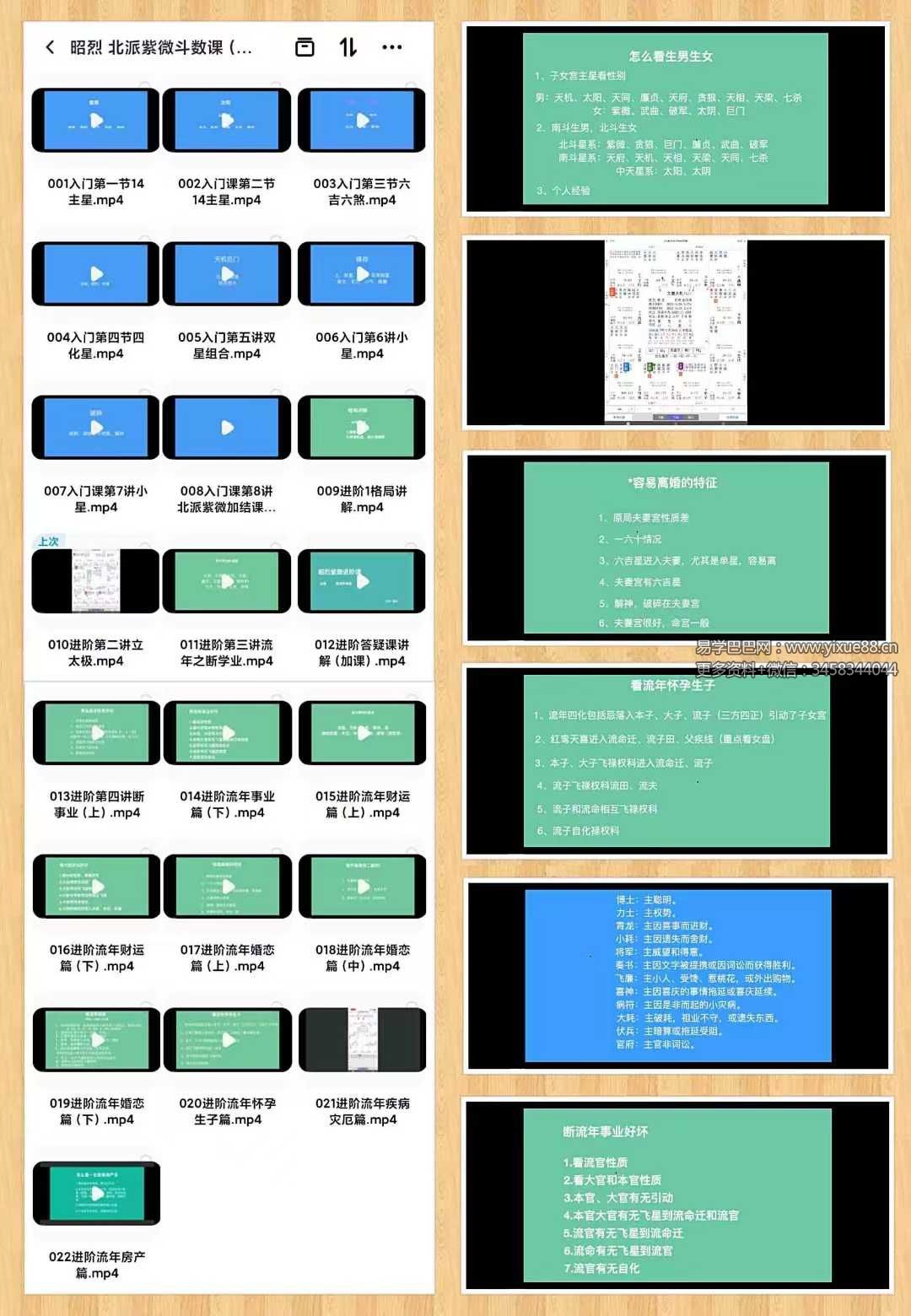昭烈 北派紫微斗数课22集视频