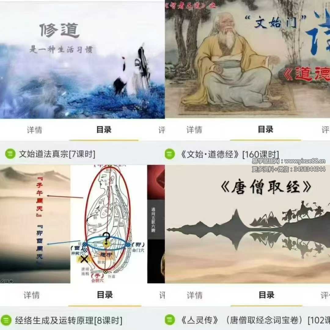 文始道全集11套合集