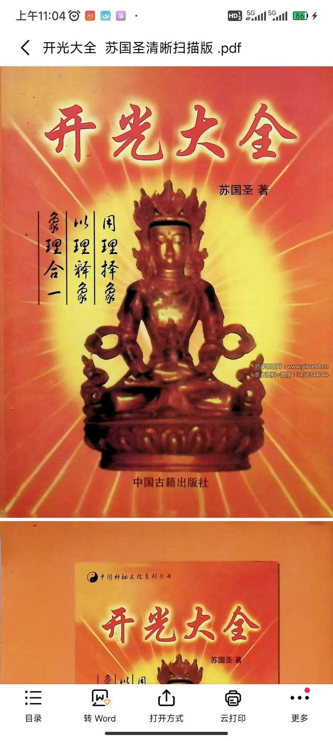 苏国圣《开光大全》274页